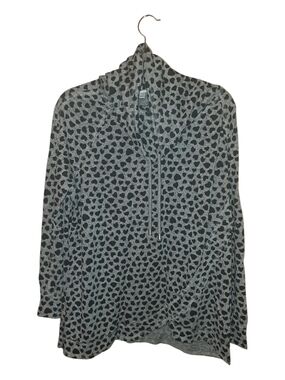 Chelsea & Theodore Gray Heart-Print Pullover Hoodie